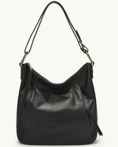 Fossil Talia Hobo Crossbody Shoulder Bag Black Leather SHB2716001 $228 Retail - £97.20 GBP