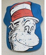 Dr. Seuss The Cat in the Hat Cap/Hat Adjustable Universal Studios - $460.31 MXN