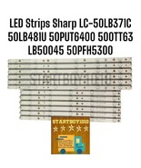 LED Strips  Sharp LC-50LB371C 50LB481U 50PUT6400 500TT63 LB50045 50PFH5300 - $33.85 CAD
