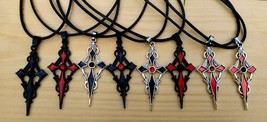 Handmade Stainless Steel Gothic Cross Necklace Goth Pendant Amulet - £5.93 GBP