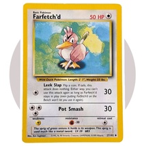 Base Set Pokemon Card (A39): Farfetch&#39;d 27/102 - $2.90