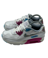 Youth Nike Air Max 90 LTR SE ( GS ) Polka Dot White/Pink/Blue DV1843 100... - $58.40 CAD