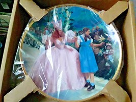 &quot;A Glimpse Of The Munchkins&quot; -50th Anniversary Plate Hamilton &quot;The Wizard of Oz&quot; - £7.85 GBP