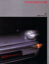 1993 Porsche 911 RS AMERICA sales brochure folder US 93 993 - £15.80 GBP