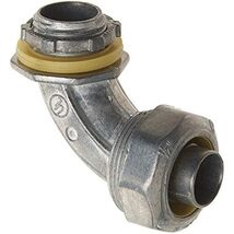 Halex 91695 1/2-Inch Zinc 90-Degree Liquid Tight Connector - $30.04 CAD