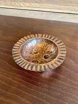 Vintage Hand Hammered Metal Accessory Dish - £15.98 GBP