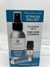 rareEssence Stress Relief Comfort Pack Room Mist Essential Oil Inhaler Aromath - £6.52 GBP
