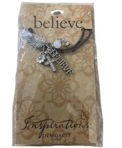 Demdaco Believe Inspirations Angel Wing Necklace  NIP Jewelry - £6.12 GBP
