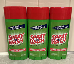 (3) Spray &#39;n Wash Pre-Treat Laundry Stain Remover Stick 3 Oz Each For Ca... - £99.01 GBP