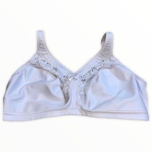 Glamorise White 46F MagicLift Unwired Support Bra - £15.01 GBP