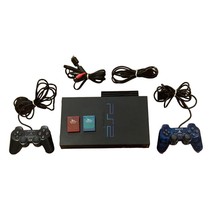 Sony PlayStation 2 SCPH-39001 Console Bundle w/2 Controllers & 2 Memory Cards - $124.99
