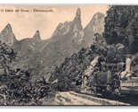 Treno Presso O Zizu De Deus Theresapolis Brasile Unp DB Cartolina L17 - $9.16