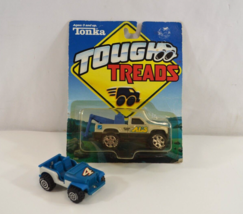 Tonka Tough Treads AL&#39;s Towing + Loose Jeep Toy Car 1100 1989 - $24.18