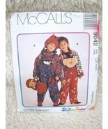 McCall&#39;s Pattern #9042, Toddlers&#39;/Childrens&#39; Unlined Jacket, Overalls, S... - £3.73 GBP