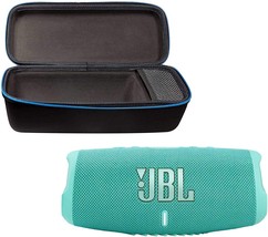 Teal Divvi! Protective Hardshell Case Bundle With Jbl Charge 5 Portable - £187.01 GBP