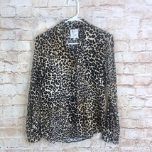 The Shirt Rochelle Behrens Leopard Print Size XS - $44.55