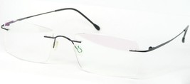 Original Argus RX3002 Black Eyeglasses Glasses Rimless 52-18-140mm B32mm Germany - $77.40