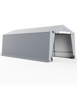 10 x 16/10 x 20 Feet Outdoor Heavy-Duty Carport with 2 Doors-10 x 20 ft ... - €829,06 EUR