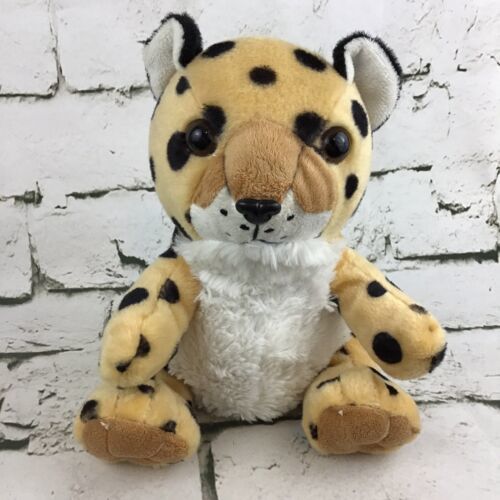 Wild Republic Cheetah Leopard Spotted Cat Plush 8” Stuffed Animal Soft Toy  - $9.89