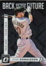 2016 Donruss Optic Back To The Future #BF6 Josh Donaldson Athletics ⚾ - £0.66 GBP