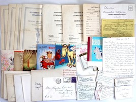 1930s antique HUGE LOT kennett square pa CHAS BARNARD ephemera letters c... - £98.57 GBP