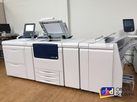 Xerox Color C75 Press with 2-Tray OHCF Booklet Maker Interface Mod EX Fiery J75 - £8,131.65 GBP
