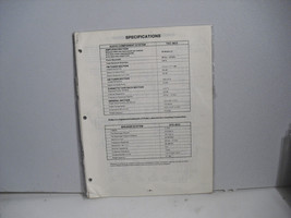 Fisher TAC-M22 Original Service Manual Free Shipping - $1.97