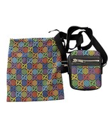 Gucci Satchel Black/rainbow psychedelic gg supreme messenge 466261 - €426,60 EUR