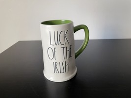 Rae Dunn Artisan Collection St. Patrick&#39;s Day &#39;luck Of The Irish&quot; Mug - £19.63 GBP