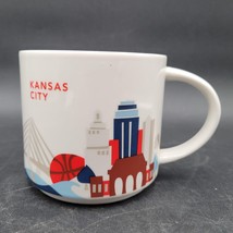 Collectible White Starbucks 2016 You Are Here Kansas City 14 oz Coffee M... - $16.09 CAD