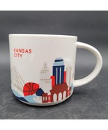 Collectible White Starbucks 2016 You Are Here Kansas City 14 oz Coffee M... - $16.23 CAD
