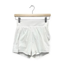 Thrive Societe White Asymmetrical Shorts Size Xs Extra Small - £20.08 GBP