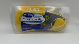 Dr. Scholl&#39;s Custom Fit Orthotic Shoe Inserts CF 130 New Sealed One Pair... - $29.91