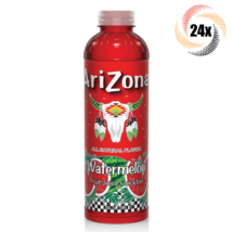 Full Case 24x Bottles Arizona Watermelon Natural Flavor 20oz Vitamin C - £66.38 GBP