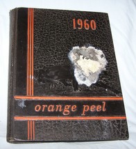 1959-60 Orange Peel Yearbook-Stark HS, Carr JHS-Orange, TX-Signed - $380.72 MXN