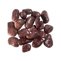 1X Wine Quartz Tumbled Stone 20-25mm Reiki Healing Crystal Passion Love - $2.35