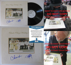 Cheech and Chong autographed Wedding vinyl Record album COA exact proof Beckett - £232.19 GBP