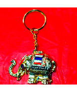 You gorgeous vintage elephant trunks up keychain - $17.63 CAD