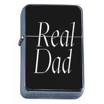 Dad Fathers Day D3 Flip Top Dual Torch Lighter Wind Resistant - £13.25 GBP