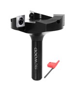 Slab Flattening Router Bits 1/2 Shank, 2-3/8”Cut Dia, 12*12*1.5Mm Insert... - $790.39 MXN