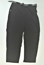 ExOfficio Gray Nylon Convertible Hiking Outdoor Pants Cargo Pocket Womens XLarge - £31.96 GBP