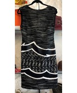 Missoni Schwarz &amp; Weiß Ärmellos Etuikleid Größe M - $281.06