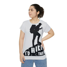 I&#39;d Hike That Women&#39;s AOP Short Sleeve Shirt, All-Over Print, Comfy, Sty... - £31.21 GBP+