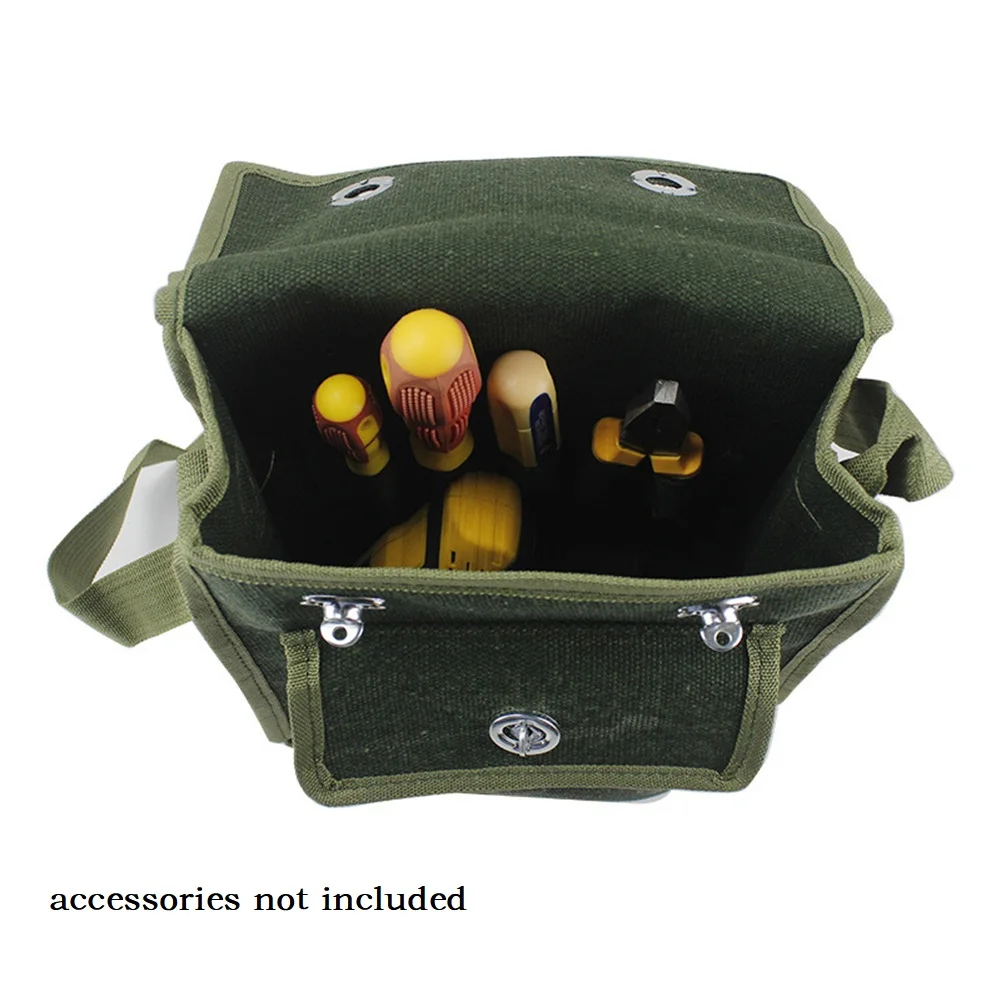 Storage Tool Bag Toolbox Wear-resistant 1pcs Canvas Bag Crossbody Durable Ox Clo - $62.41