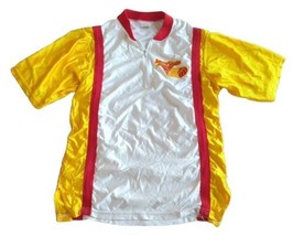 Rare Vtg 90s Iowa State Cyclones Basketball Warm-Up Jersey Shirt Size 44 Powers - £194.28 GBP