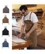 Mens Aprons Canvas Woodworking Vintage For Gardening Work Shop Apron Hea... - £11.05 GBP