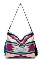 Geometric Canvas Tote Bag - $85.50 CAD