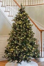 Tall Long Artificial 6 feet Christmas Tree Xmas Tree with Solid Iron Met... - $124.73