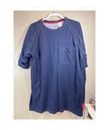 Bulwark FR QT30 iQ Series Mens Comfort Knit Short Sleeve T-Shirt Dark Bl... - $650.93 MXN