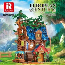 Tree House Building Blocks Set Medieval Town MOC Bricks Toys DIY Model Kids Gift - £136.32 GBP